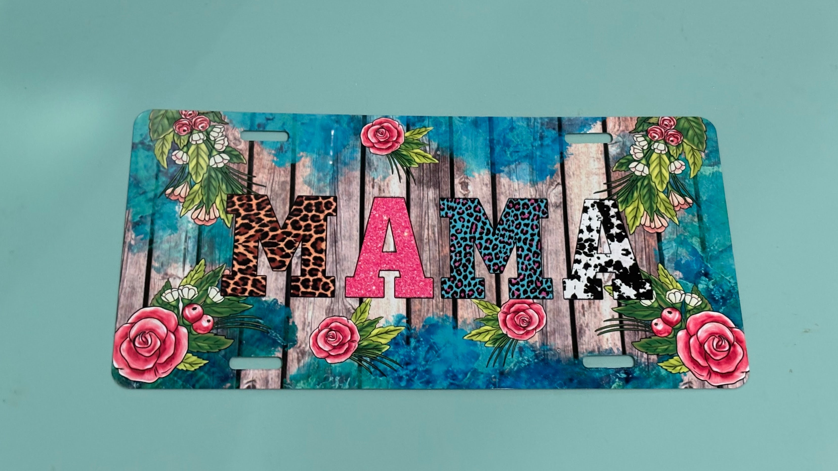 Floral and Animal Print Mama